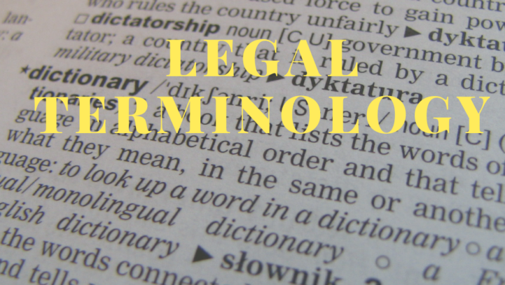 Legal Terminology